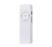 Lettore MP3 compatto - Dispositivo ultra sottile, musica portatile, altoparlante esterno integrato, gadget audio leggero per ascoltare canzoni, audiolibri e a casa, viaggi, palestra, attività
