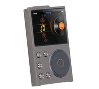 Lettore MP3 con Bluetooth 5.3, lettore musicale digitale da 16 GB 5.3 Lossless DSD DAC FLAC Player con schermo HD da 2,4 pollici, lettore audio portatile, supporta espansioni fino a 256 GB, Grigio