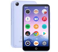 Lettore MP3 con Bluetooth e Wi-Fi, lettore musicale Android con fotocamera, lettore MP4 con schermo tattile da 4,0 pollici, supporta Spotify, Audible, Amazon Music, Play Store, memoria 16 GB
