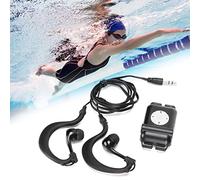 Lettore MP3 con Cuffie per Nuoto, Lettore Musicale MP3 Impermeabile con Cuffie Subacquee Lettore Musicale Portatile MP3 Senza Perdita, per Nuoto e Corsa