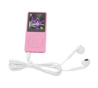 Lettore MP3 con schermo LCD da 1,8 pollici, audio ad alta fedeltà senza perdita di dati, ampia memoria espandibile fino a 64 GB, batteria a lunga