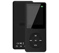 Lettore MP3 da 128 GB con wireless, lettore musicale HiFi Lossless, schermo da 1,8 pollici, altoparlante, controllo chiave, include auricolari, scheda di memoria, adattatore OTG, cavo di ricarica