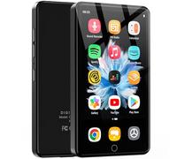 Lettore MP3 da 144 GB con WiFi e Bluetooth, 4.02" IPS HD Touch Screen, lettore MP4 con altoparlanti, Android Music Player preinstallato con Spotify, Play Store