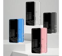 Lettore MP3 da 32GB con Bluetooth 5.2, lettore musicale portatile con altoparlante integrato, per godersi la musica digitale e gli audiolibri in qualsiasi momento, include registratore, e-book, con au