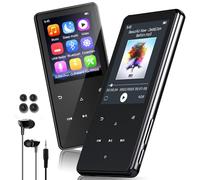 Lettore MP3 da 64 GB, Bluetooth 5.3, 18 suoni calmanti, dispositivo di rumore bianco per neonati e adulti per dormire, altoparlante HD integrato, registratore vocale, radio FM, scheda TF fino a 128 GB