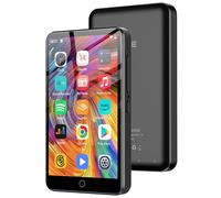 Lettore MP3 da 80 GB con Bluetooth e WiFi, lettore MP3 con touchscreen da 4,0" per bambini Altoparlante integrato, lettore MP4 con Spotify, Audible, Amazon Music, Deezer, Pandora, radio FM, fino a 1TB