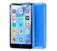 Lettore MP3 da 80 GB con Bluetooth e Wifi, Lettore MP3 Musicale Touchscreen da 4 Pollici, MP4 Sistema Android, Streaming HiFi con Deezer, Amazon Music, Radio FM, Video, E-Book (Blu)