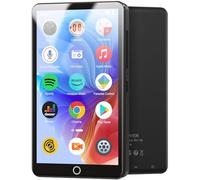 Lettore MP3 da 80 GB con Bluetooth e WiFi, MP3 e MP4 Musicale Lettore con Fotocamera, Lettore Video Schermo Tattile da 4,02 pollici 1080P, Lettore MP3 Android con Spotify, Audible, Deezer, Play Store