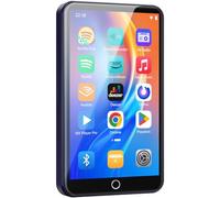 Lettore MP3 da 80 GB con WiFi Bluetooth - Touchscreen IPS da 4 pollici, lettore musicale per bambini, lettore MP4 Android con applicazioni di musica in streaming Spotify, Audible, Play Store