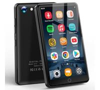 Lettore MP3 da 80 GB con WiFi e Bluetooth, Android lettore MP4 da 4,02” con altoparlanti, lettore musicale per bambini con fotocamera da 13 MP, precaricato con Spotify e Play Store