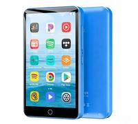 Lettore MP3 Diofox 80GB con Bluetooth e Wi-Fi, Lettore MP3 Android Spotify, Amazon Music, Audible, Lettore MP4 con touchscreen da 4 pollici, Musica in streaming, Play Store, Radio FM, Deezer - Blu