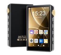 Lettore MP3 Hi-Fi con Bluetooth e WiFi, lettore musicale ad alta risoluzione ZAQE Android 12, DAC DSD senza perdita di dati Flac, Dotato di una scheda di memoria da 64 GB, supporta fino a 512 GB