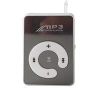 Lettore MP3 - Mini multimediale musicale digitale | PP MiniMP3 BackClip Player con auricolare | MiniMP3 indossabile con cavo - auricolare, musicali indossabili per sport, corsa, jogging
