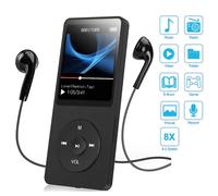 LETTORE MP3/MP4 E-BOOK MUSICALE CON SCHERMO DIGITALE LCD MINI CLIP BLUETOOTH