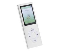 Lettore MP3 MP4, Schermo da 1,8 Pollici Lettore Musicale Digitale Audio HiFi con Bluetooth 5.0, Supporto Video, Registrazione Vocale e Altro (SILVER)