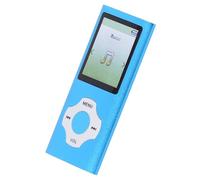 Lettore MP3 MP4, Schermo da 1,8 Pollici Lettore Musicale Digitale Audio HiFi con Bluetooth 5.0, Supporto Video, Registrazione Vocale e Altro (BLUE)