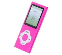 Lettore MP3 MP4, Schermo da 1,8 Pollici Lettore Musicale Digitale Audio HiFi con Bluetooth 5.0, Supporto Video, Registrazione Vocale e Altro (Rosa Viola)