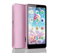 Lettore MP3 per bambini con controllo genitori, Spotify Kids, Spotify, Audible, Amazon Music, Libby, 4" IPS MP4, lettore musicale fino a 512 GB (rosa chiaro)