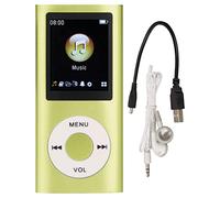 Lettore MP3 Portable Multifunzionale pl in perdita senza perdita Slim Slim Screen Music Player per i viaggiatori (Verde)