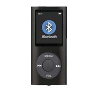 Lettore MP3 portatile con schermo LCD sottile, lettore musicale MP3 con qualità audio senza perdita di dati, supporta MP3, WMA, FLAC, APE, AAC, OGG,