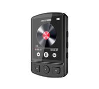 Lettore MP3 Portatile Sport Clip Walkman HiFi Sound 5.0 Walkman per Studenti Schermo da 1,8 Pollici con Radio FM e-Book