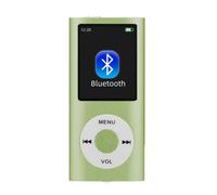 Lettore MP3 sottile con batteria a lunga durata, include auricolari per un ascolto migliorato, supporta MP3WMA FLAC APE AAC OGG ACELP, interfaccia
