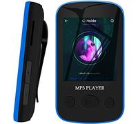 Lettore MP3 sportivo leggero da 32 GB - Mini lettore musicale indossabile Aiworth con Bluetooth 5.0, suono HIFI, lettore MP3 a clip per jogging, fino a 128 GB
