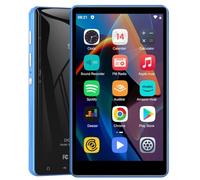 Lettore MP3 SWOFY da 80GB con Bluetooth e WiFi, Lettore MP3 MP4 SWOFY con Touchscreen da 4,0 Pollici, Stereo Portatile, Lettore Musicale Digitale con Radio FM, Registratore, E-Book, Browser (Nero