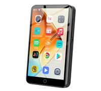 Lettore MP3 ZAQE da 80 GB con Bluetooth e WiFi, lettore MP3 MP4 con touchscreen da 4,0 pollici, lettore MP3 Android con Spotify, Audible, Deezer, lettore musicale HiFi con kinder (Nero)