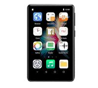 Lettore MP4/MP5 Bluetooth 5.0, 2+16 GB, schermo touch screen da 4 pollici, sistema smart Android 8.1