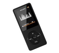 Lettore MP4 multifunzione Bluetooth musica con audio stereo superiore supporta formati MP3 ideale per corsa, camminata, studio, riunioni, compatto e alla moda