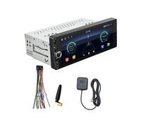 Lettore MP5 da 6,86 Pollici 1 Din con , Schermo Portatile, Display di Navigazione, Lettore Android Auto Wireless Carplay, 2+32G