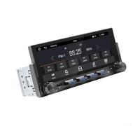 Lettore MP5 da auto da 6,86 pollici singolo DIN con wireless per CarPlay e Auto, BT 5.0, IPS Display 1280x480, uscita 60W4, multiformato per la riproduzione multimediale