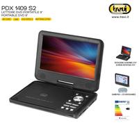 Lettore MPEG4 DVD MP3 Portatile 9" GamePad Videogiochi USB SD Trevi PDX 1409 S2