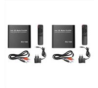 Lettore multimediale 2X MKV 264 HDD Lettore multimediale USB Full HD 1080P con supporto SD Media TV Box Supporto RMVB WMV HDD SPINA UE