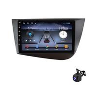Lettore multimediale di navigazione GPS per autoradio Android 13 da 9 pollici per Seat Leon 2 MK2 2005-2012, touchscreen stereo con IPS, WiFi, Bluetooth, Mirror Link, supporto telecamera