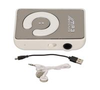 Lettore multimediale digitale portatile, mini lettore musicale con clip posteriore e memoria espandibile per l'intrattenimento in movimento.