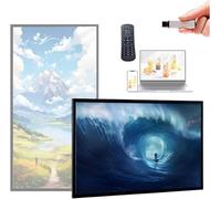Lettore multimediale digitale wireless per TV, video USB e display fotografico, supporto paesaggio/ritratto per segnaletica