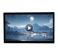 Lettore multimediale elettronico di pubblicità della macchina di pubblicità della parete di Digital della struttura della foto, supporto risoluzione HD qualità paesaggio/ritratto commutazione+looping+