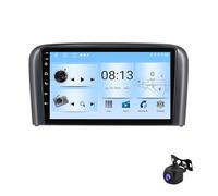 Lettore multimediale per auto Android 13 per Volvo S80 2001-2006, unità principale con touchscreen da 9", supporto DAB, comandi al volante, MirrorLink, WiFi, telecamera a 360°, 8Core 8G+128G