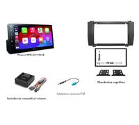 Lettore multimediale Pioneer per Mercedes SLK serie R171 Apple Car Play / An...