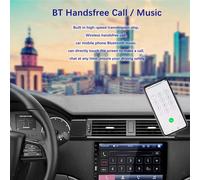 Lettore multimediale pollici Touch Screen Controllo del volante Autoradio per