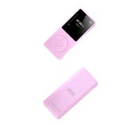 Lettore musicale da 8 GB, lunga durata della batteria per sessioni di ascolto prolungate, supporta radio FM e registrazione, rosa, buona qualità,