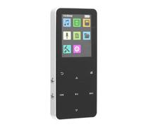Lettore Musicale MP3 con Senza Perdita, Schermo TFT da 1,8 Pollici, Durata della Batteria 8 Ore, qualità HiFi, Funzione Libro Elettronico, con Controllo del Volume, per L'uso