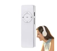 Lettore musicale MP3 - Lettore audio digitale portatile con altoparlante integrato, supporta fino a 32 GB di memoria | Lettore MP3 compatto leggero con schermo LCD ricaricabile per camminare e correre