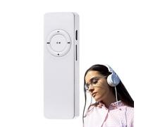 Lettore musicale mp3 | Lettore audio digitale ricaricabile leggero con altoparlante incorporato | Supporta fino a 32 GB di spazio di archiviazione, ideale per correre, camminare, viaggi, sport