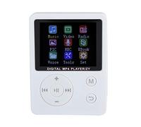 Lettore musicale MP3 / MP4 Schermo a colori portatile sottile Interfaccia USB 2.0 Lettore HiFi Lettore musicale MP3 MP4 con slot per schede,Supporto TF Card,Modalità di riproduzione multipla(bianca)