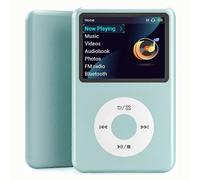 Lettore musicale portatile Bluetooth HiFi DAP con memoria da 64 GB, riproduzione video, compatto e leggero, per ascolto quotidiano in mobilità