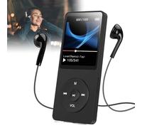 Lettore musicale portatile con audio HD wireless, memoria espandibile, radio FM e lettore di e-book per audiofili e amanti dei libri