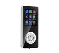 Lettore musicale portatile HiFi con altoparlante integrato, design compatto per viaggi e avventure senza interruzioni.
